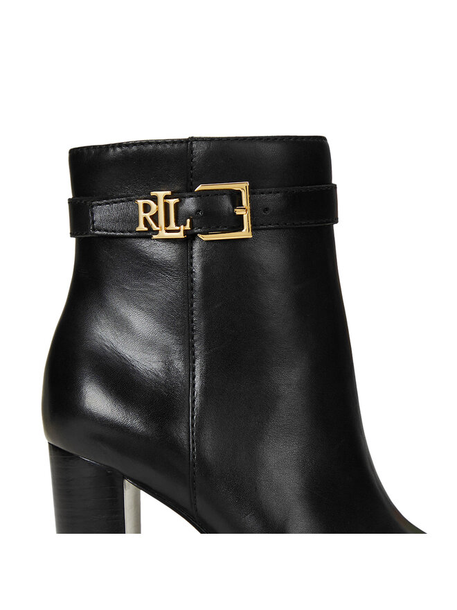 LAUREN RALPH LAUREN Členková obuv LAUREN RALPH LAUREN 802937808001 Čierna