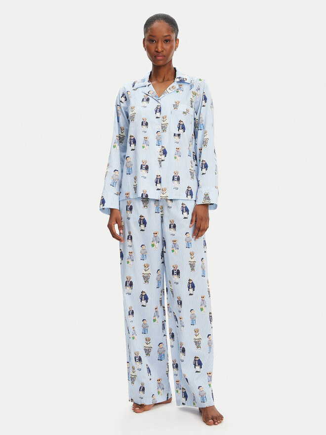 Polo Ralph Lauren Polo Ralph Lauren Pyjama 4P8046 Blau Relaxed Fit
