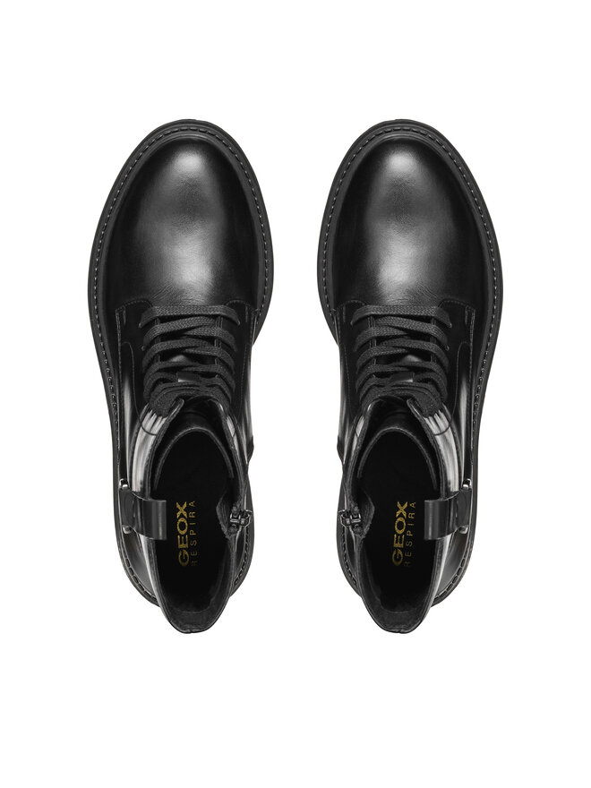 Geox Stivaletti Geox D Iridea D46HRB 00043 C9999 Nero