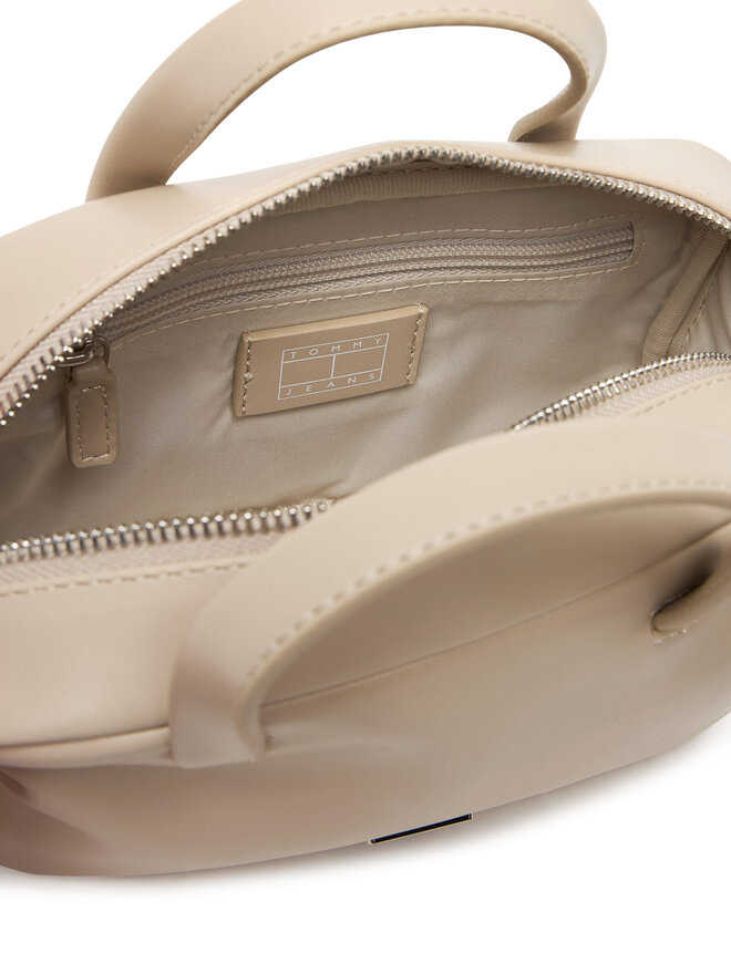 Tommy Jeans Handtasche Tommy Jeans Tjw City Trunk Crossover AW0AW18084 Creme