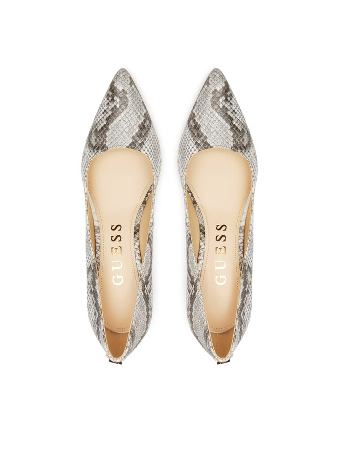 Guess Pantofi cu toc subțire Guess FLPDB4 ELE08 Gri