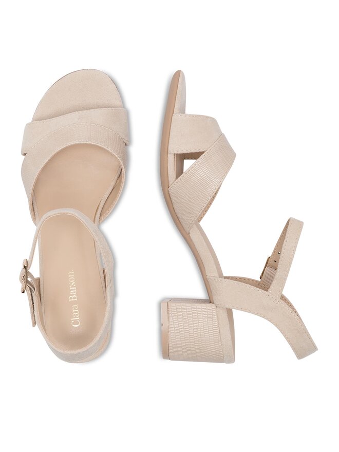 Clara Barson Σανδάλια Clara Barson WS5695-01 Μπεζ