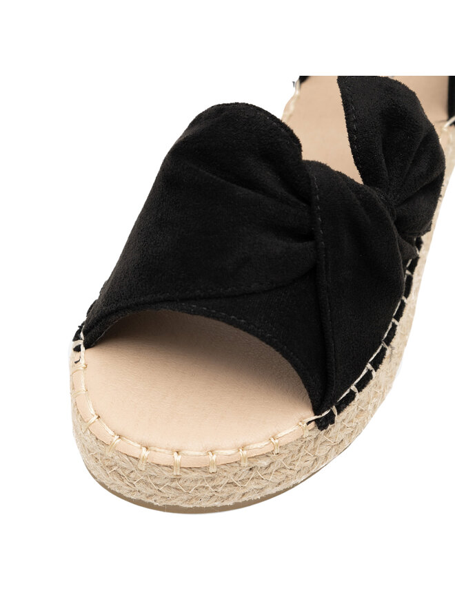 DeeZee Espadrilles DeeZee CSS20378-01 Schwarz