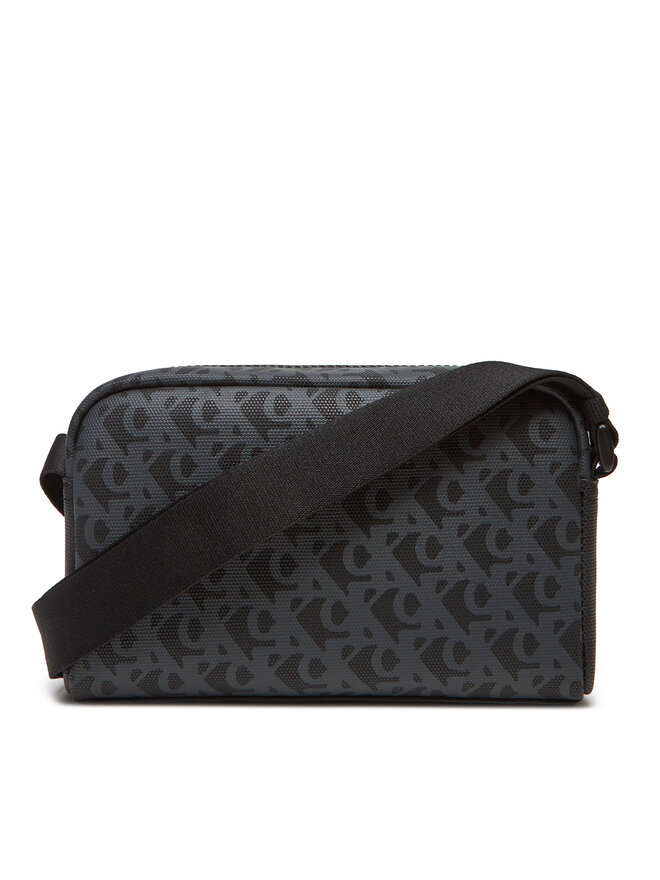 Calvin Klein Jeans Τσαντάκι Calvin Klein Jeans Matte Aop Camera Bag 22 LV04G3114G Μαύρο