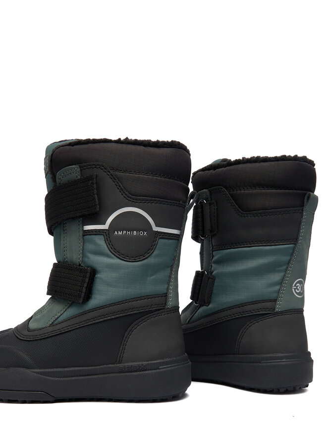 Geox Čizme za snijeg Geox Junshee Pg A J46D8A-0MEFU C0498 S Crna