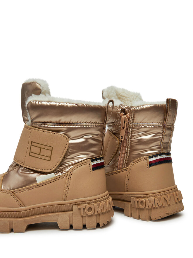 Tommy Hilfiger Schneeschuhe Tommy Hilfiger Fur Boot T1A5-33605-1695 M Beige