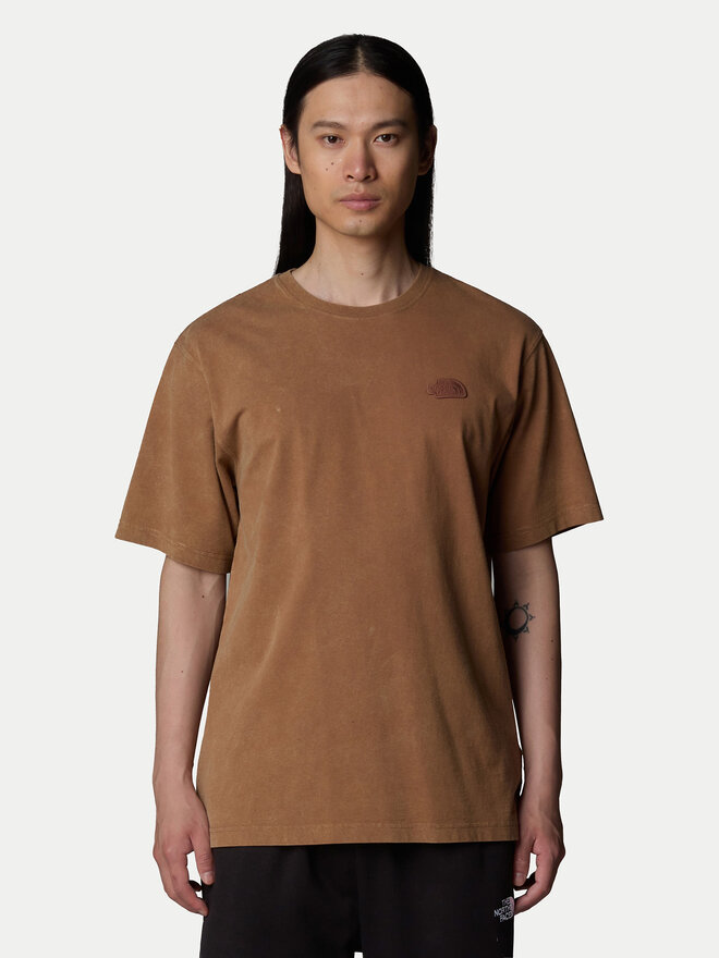 The North Face The North Face Marškinėliai Nature NF0A8BVY Ruda Loose Fit