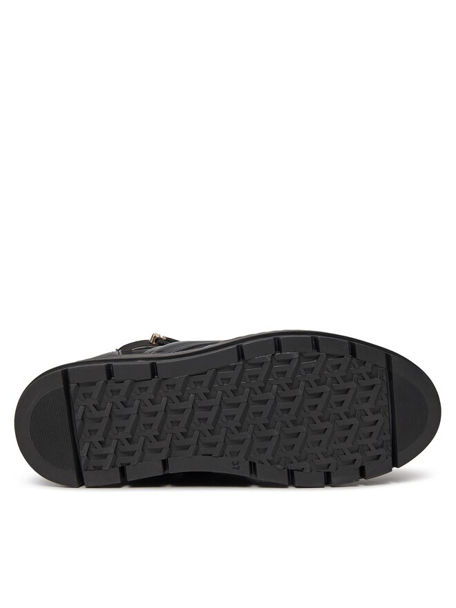 Tommy Hilfiger Снігоходи Tommy Hilfiger Patent Snowboot FW0FW07852 Чорний
