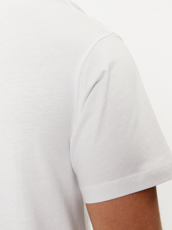 Save The Duck Save The Duck Camiseta DT1716M BESY18 Blanco Regular Fit