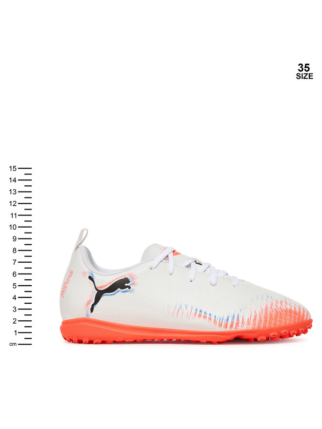 Puma Fußballschuhe Puma Future 8 Play Tt Jr 108626 01 Weiß