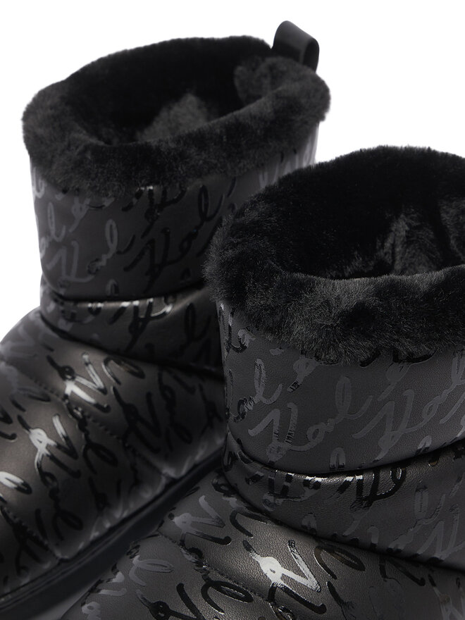KARL LAGERFELD Schneeschuhe KARL LAGERFELD Kapri Kosi KL44558W Schwarz