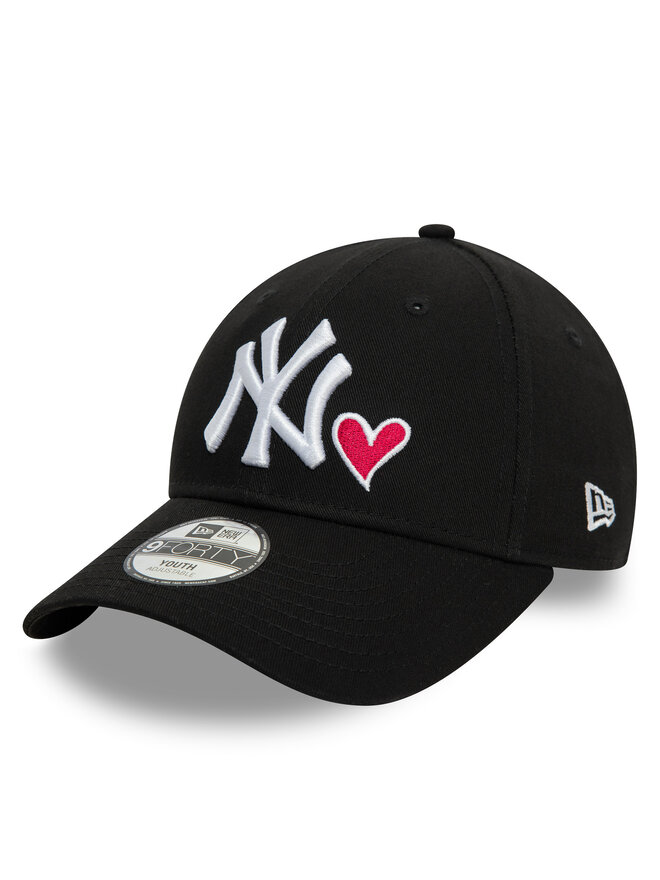 New Era Czapka z daszkiem New Era Jr Icon 9FORTY New York Yankees 60565278 Czarny