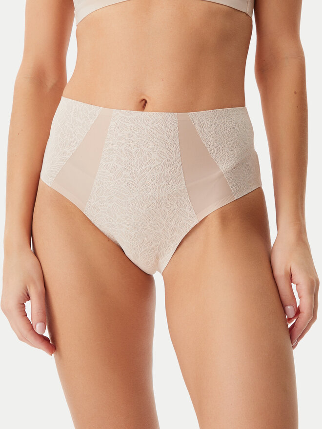 Chantelle Chantelle Klassischer Damenslip mit hoher Taille C18IC5 Beige