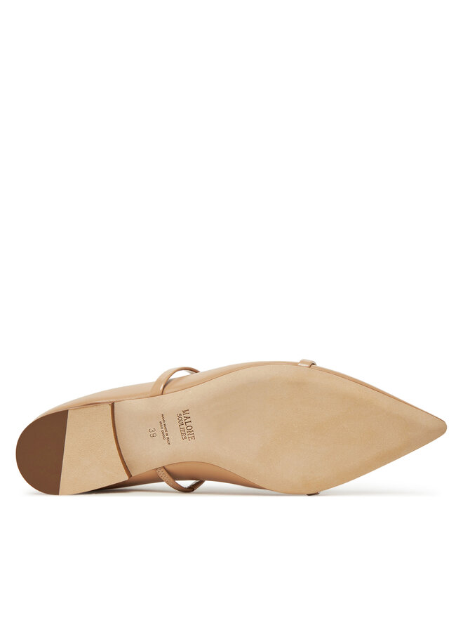 MALONE SOULIERS Iešļūcenes MALONE SOULIERS Maureen Flat 327 Bēšs