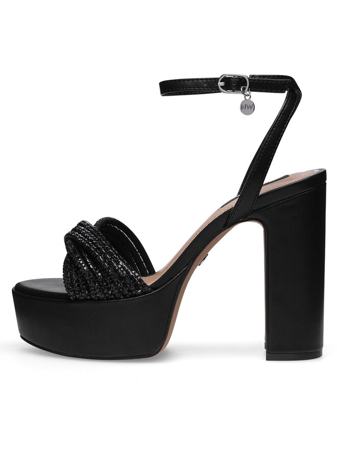 Nine West Сандали Nine West WFA2736-1 Черен