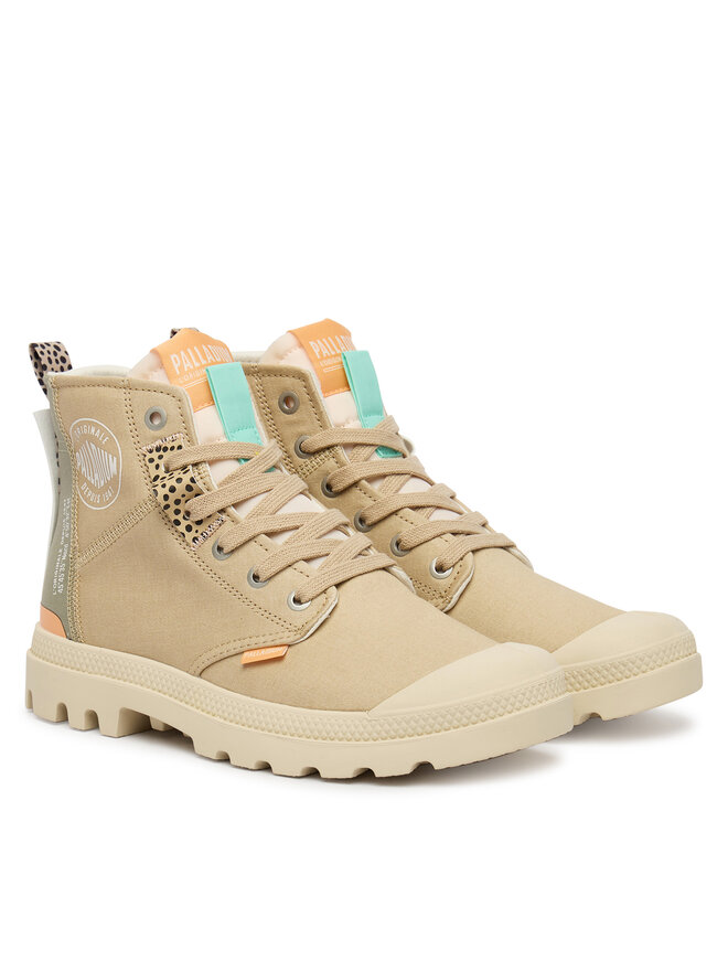Palladium Schnürstiefeletten Palladium Pampahi Urbanlayer 94668-298-M Beige