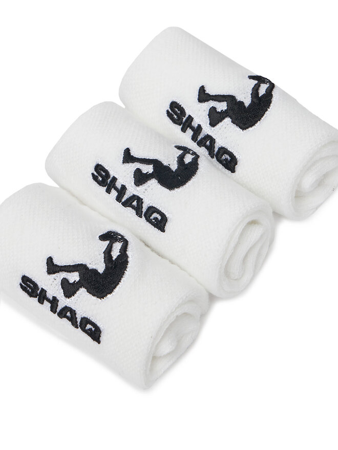 SHAQ Kurze Socken Shaq AS_SHQ_H_001Z_SS25 (3-PACK) Weiß