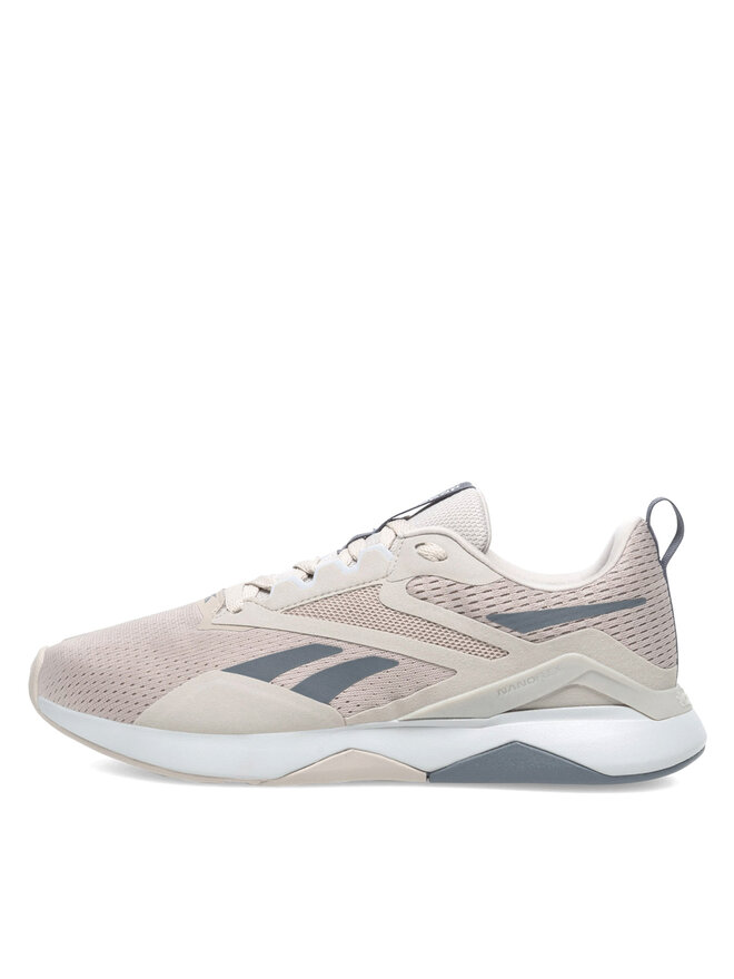 Reebok Buty na siłownię Reebok Nanoflex Tr 2 100074535 Beżowy