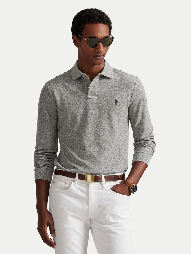 Polo Ralph Lauren Polo Ralph Lauren Poloshirt 710681126003 Grau Slim Fit