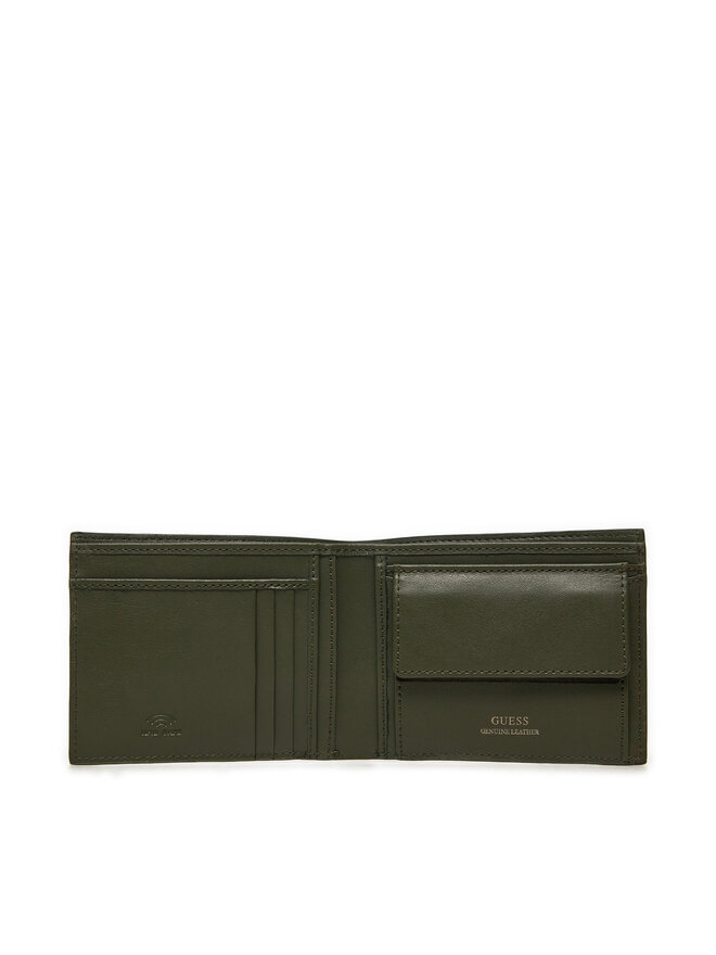 Guess Kleine Herren Geldbörse Guess SMMTCF LEA20 Grün