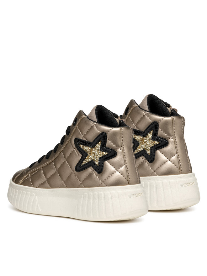 Geox Сникърси Geox J Mikiroshi Girl J46DVA 000NF C2229 S Златист