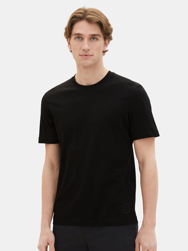 Tom Tailor Tom Tailor Σετ 2 T-Shirts 1037741 Μαύρο Regular Fit
