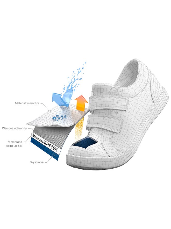 Superfit Sneakers Superfit GORE-TEX 1-000063-80 M Dunkelblau