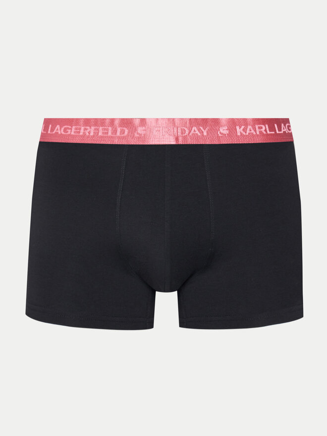 KARL LAGERFELD KARL LAGERFELD Set de 7 calzoncillos bóxer A1M47118 Negro