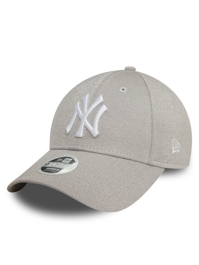 New Era Шапка с козирка New Era Glitter New York Yankees 9FORTY 60580739 Сив