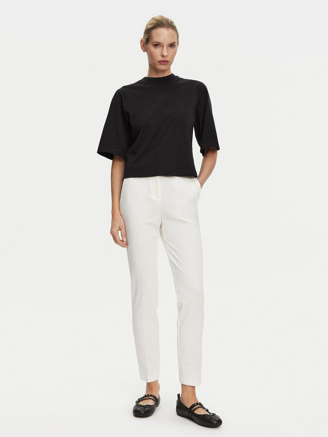 PINKO PINKO T-Shirt Niamey 104604 A2F8 Μαύρο Regular Fit