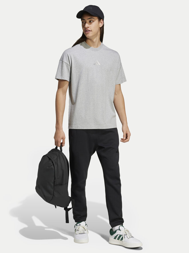adidas adidas T-Shirt ALL SZN IY4138 Grau Loose Fit