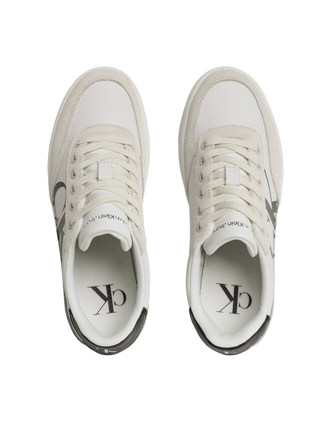 Calvin Klein Jeans Sneakers Calvin Klein Jeans Classic Cupsole Laceup Mix Lth YW0YW01057 Weiß