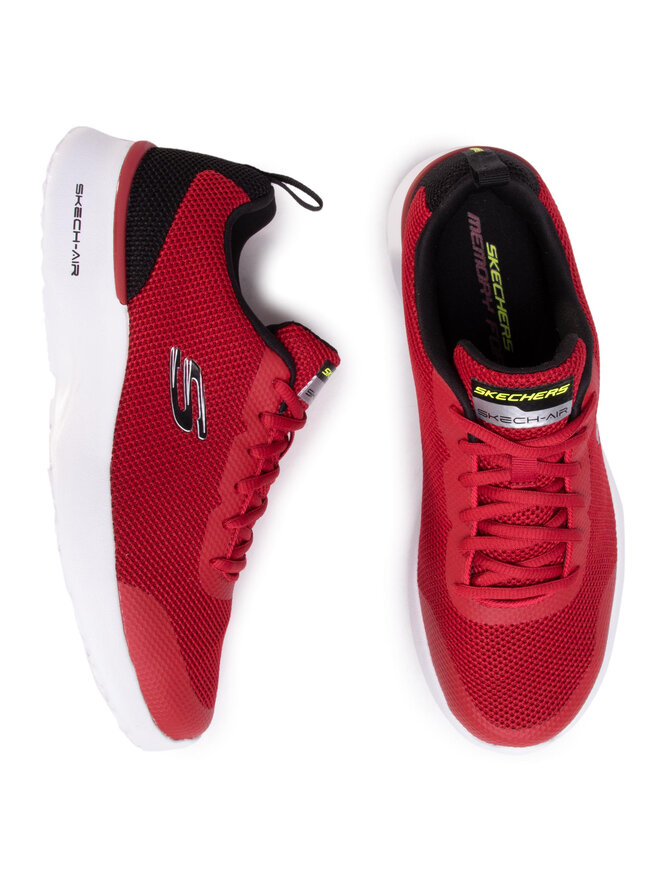 Skechers Sneakersy Skechers Winly 232007/RDBK Červená