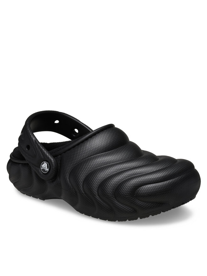 Crocs Шльопанці Crocs Classic Lined Overpuff Clog 210059 Чорний