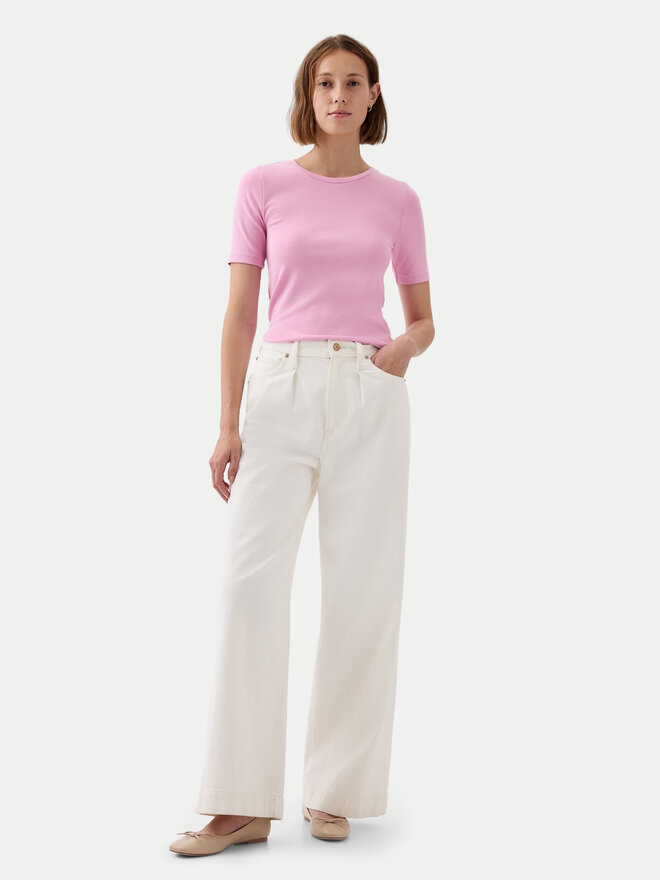 Gap Gap Футболка 540635-10 Рожевий Slim Fit