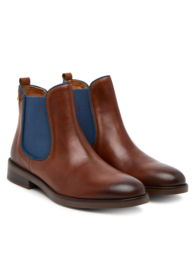 Pikolinos Gležnjarji Chelsea Pikolinos W3C-8594 Rjava