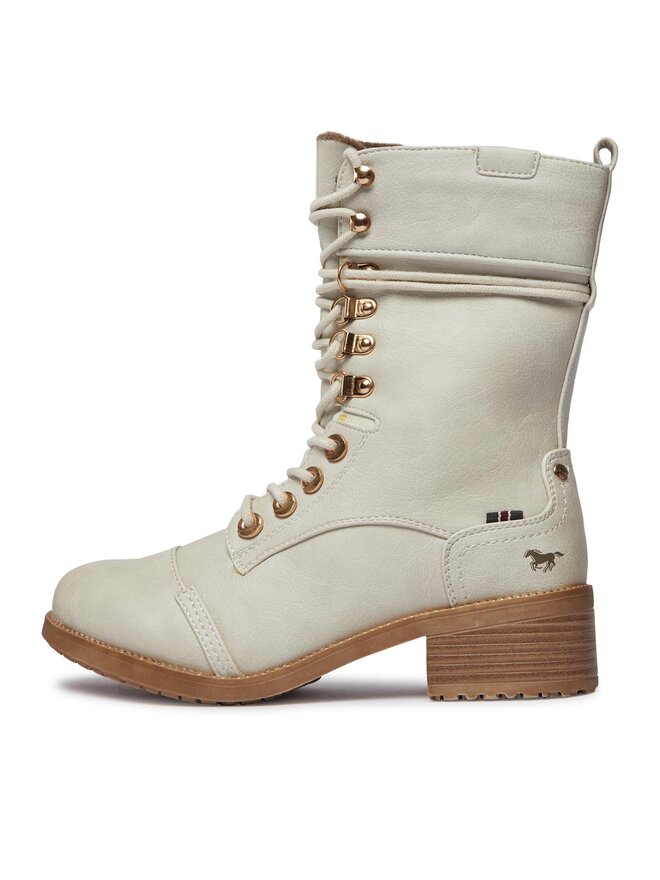 Mustang Stiefeletten Mustang 1402501 Weiß