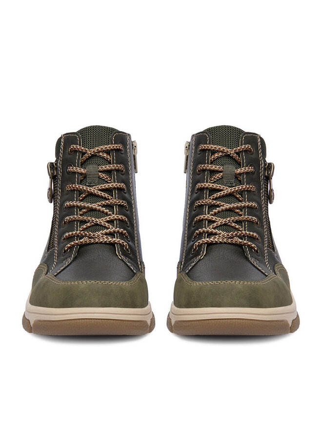 Rieker Schnürschuhe Rieker CEO-L5601-52 Dunkelgrün