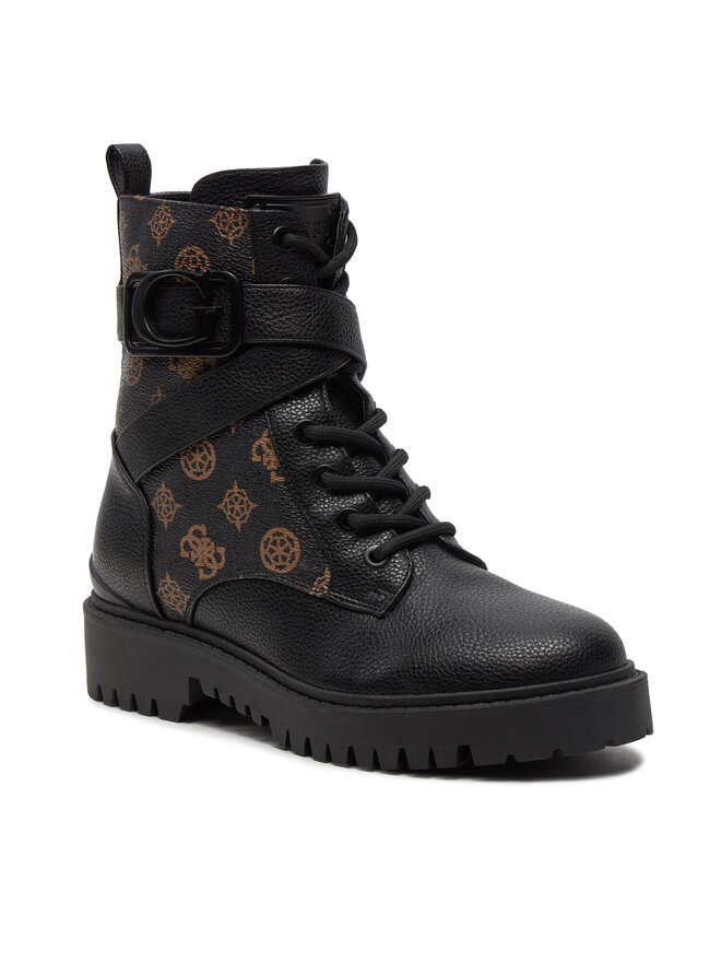 Guess Schnürstiefeletten Guess Orana FL8ONA FAL10 Schwarz