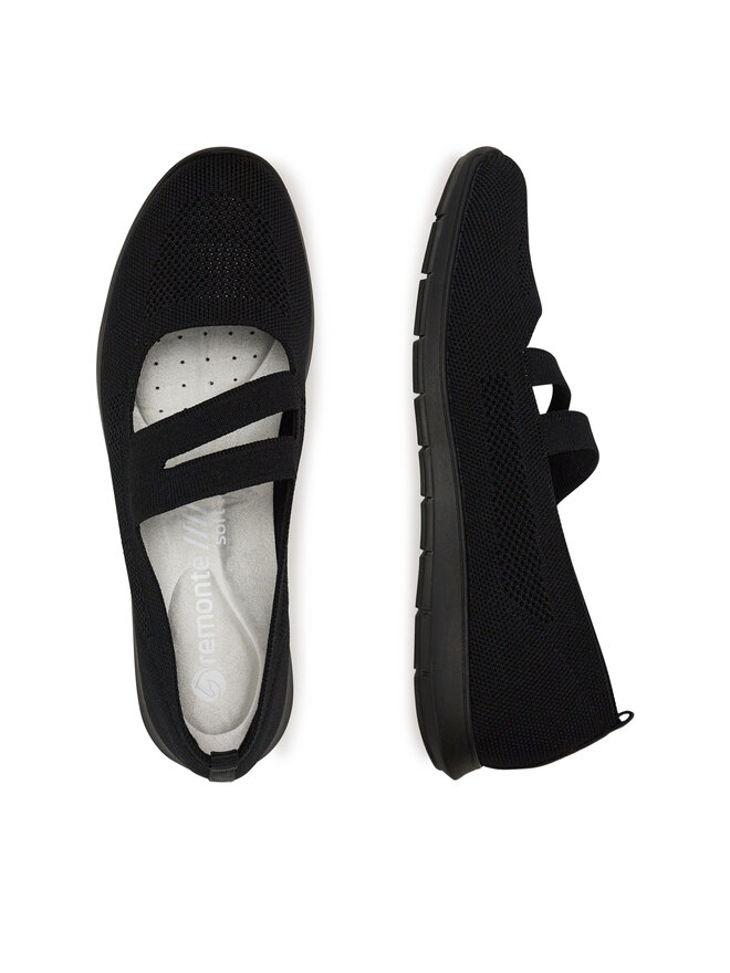 Remonte Halbschuhe Remonte R7102-01 Schwarz