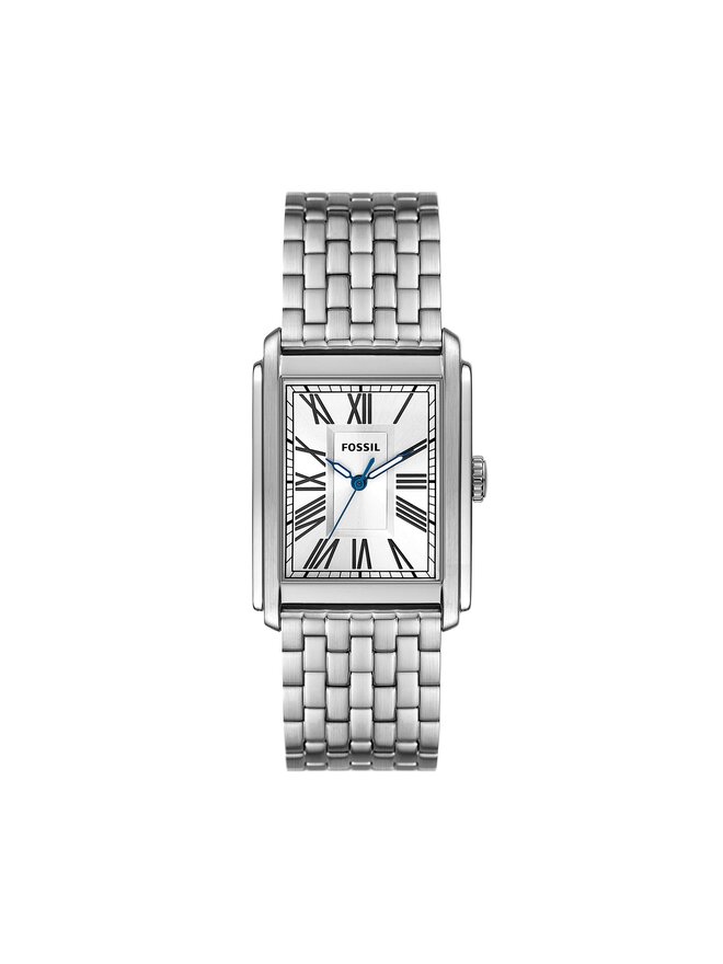 Fossil Hodinky Fossil Carraway FS6008 Stříbrná