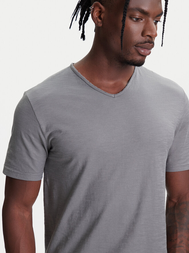 United Colors Of Benetton United Colors Of Benetton Camiseta 3JE1J4264 Gris Regular Fit