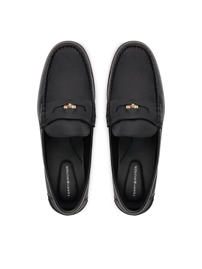 Tommy Hilfiger Mokassins Tommy Hilfiger Penny Crust FM0FM05836 Schwarz