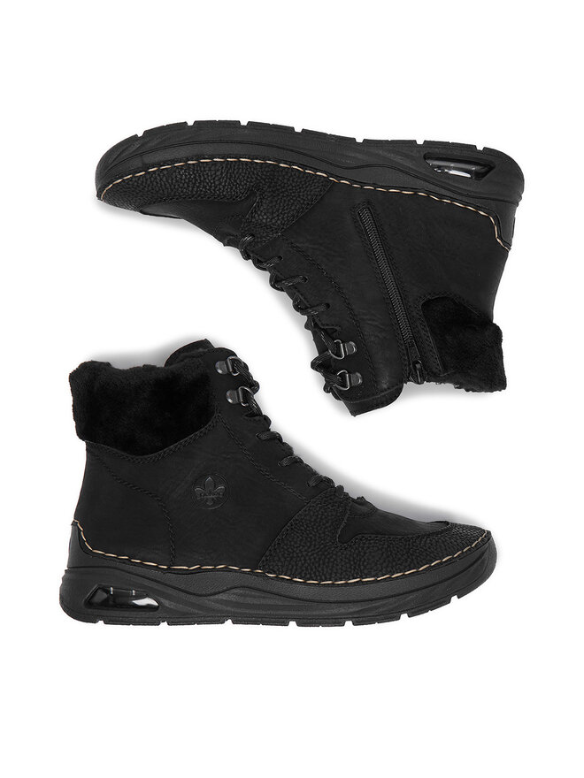 Rieker Schnürschuhe Rieker CEO-44555-00 Schwarz