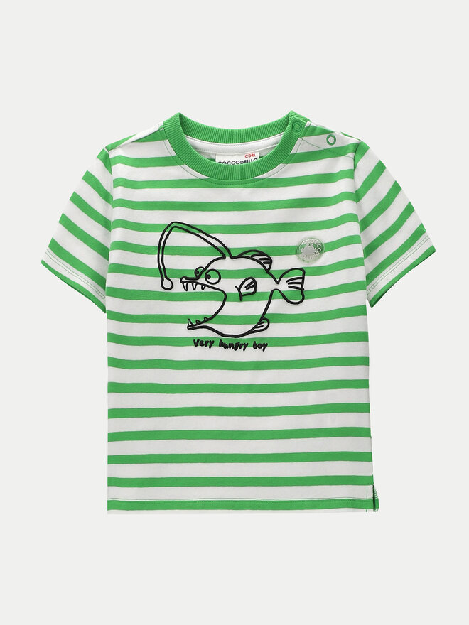 Coccodrillo Coccodrillo Camiseta WC4143201UWN Verde Regular Fit