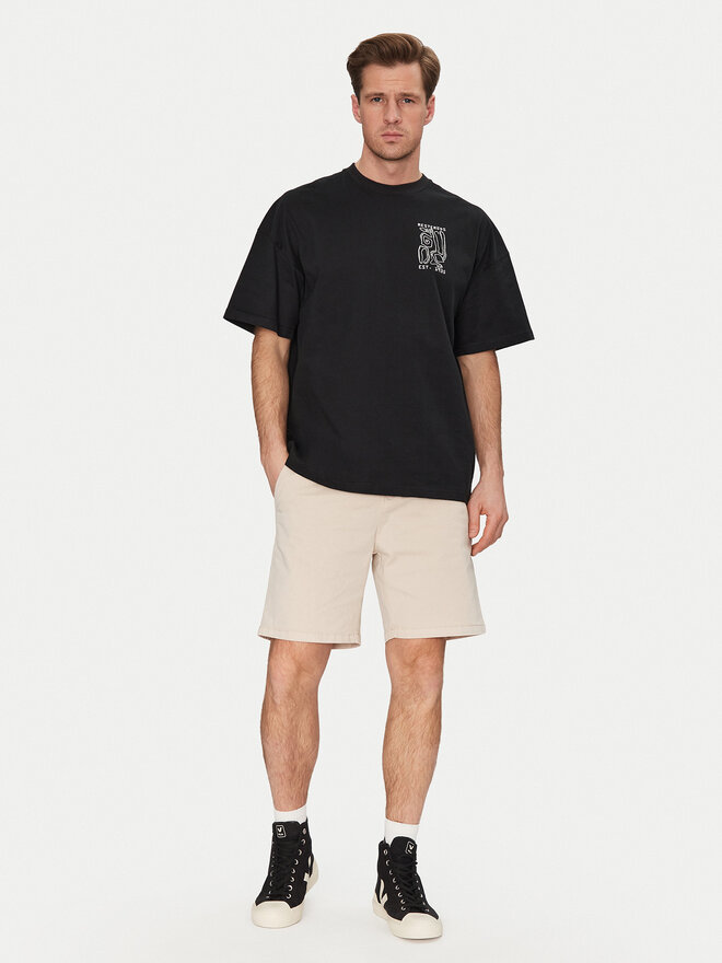 Resteröds Resteröds Camiseta Dev 20251 2055 Negro Regular Fit