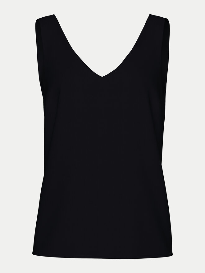 Pieces Pieces Felső Franan 17146424 Fekete Regular Fit