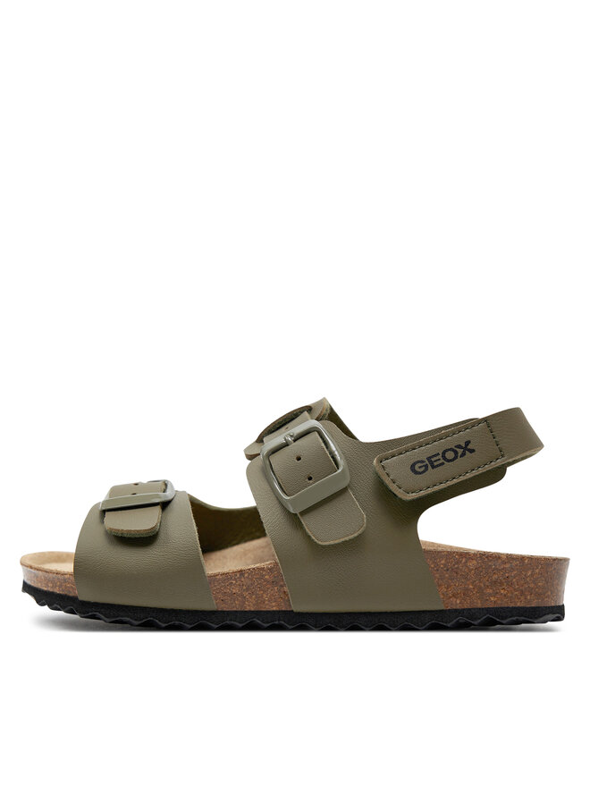 Geox Sandály Geox J Ghita Boy J358LD 000BC C3009 S Khaki