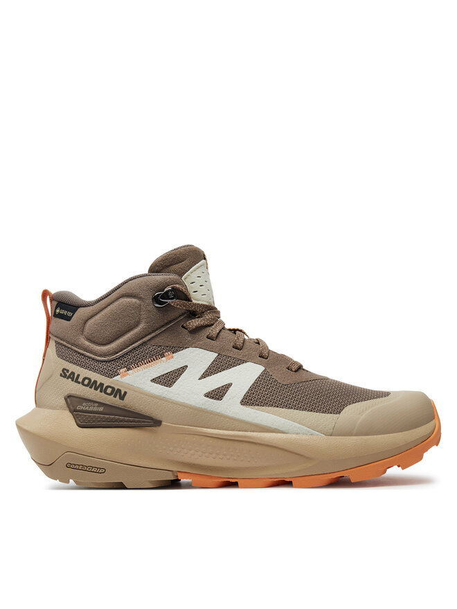 Salomon Pārgājienu apavi Salomon Elixir Activ Mid Gore-Tex L47457200 Bēšs