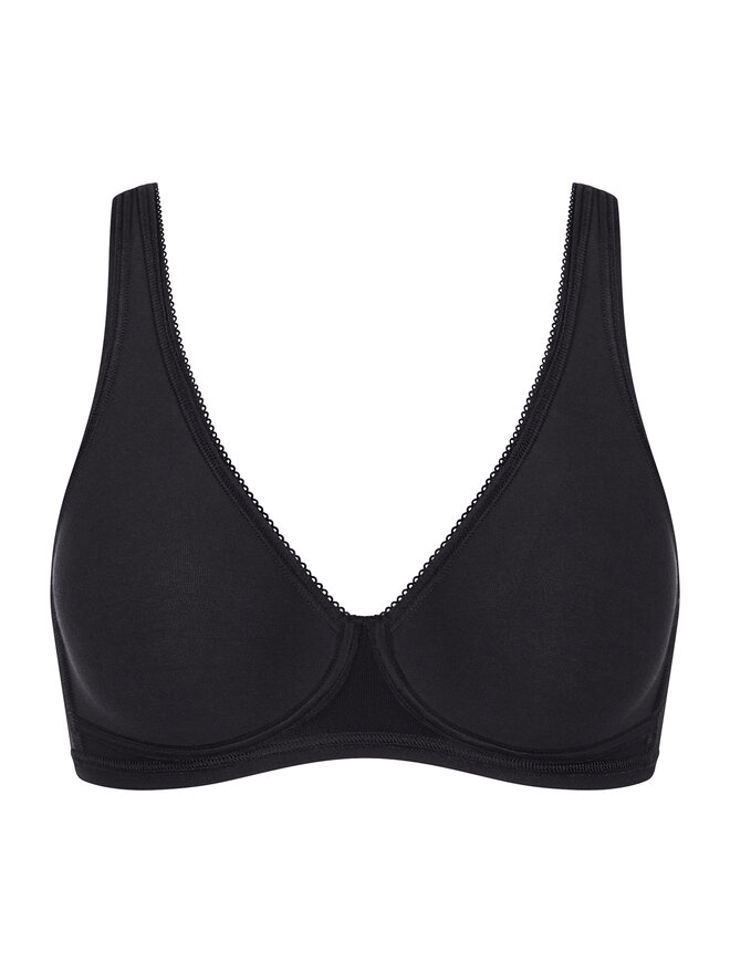 Sloggi Sloggi Nedrček brez kosti Basic 10222327 Črna